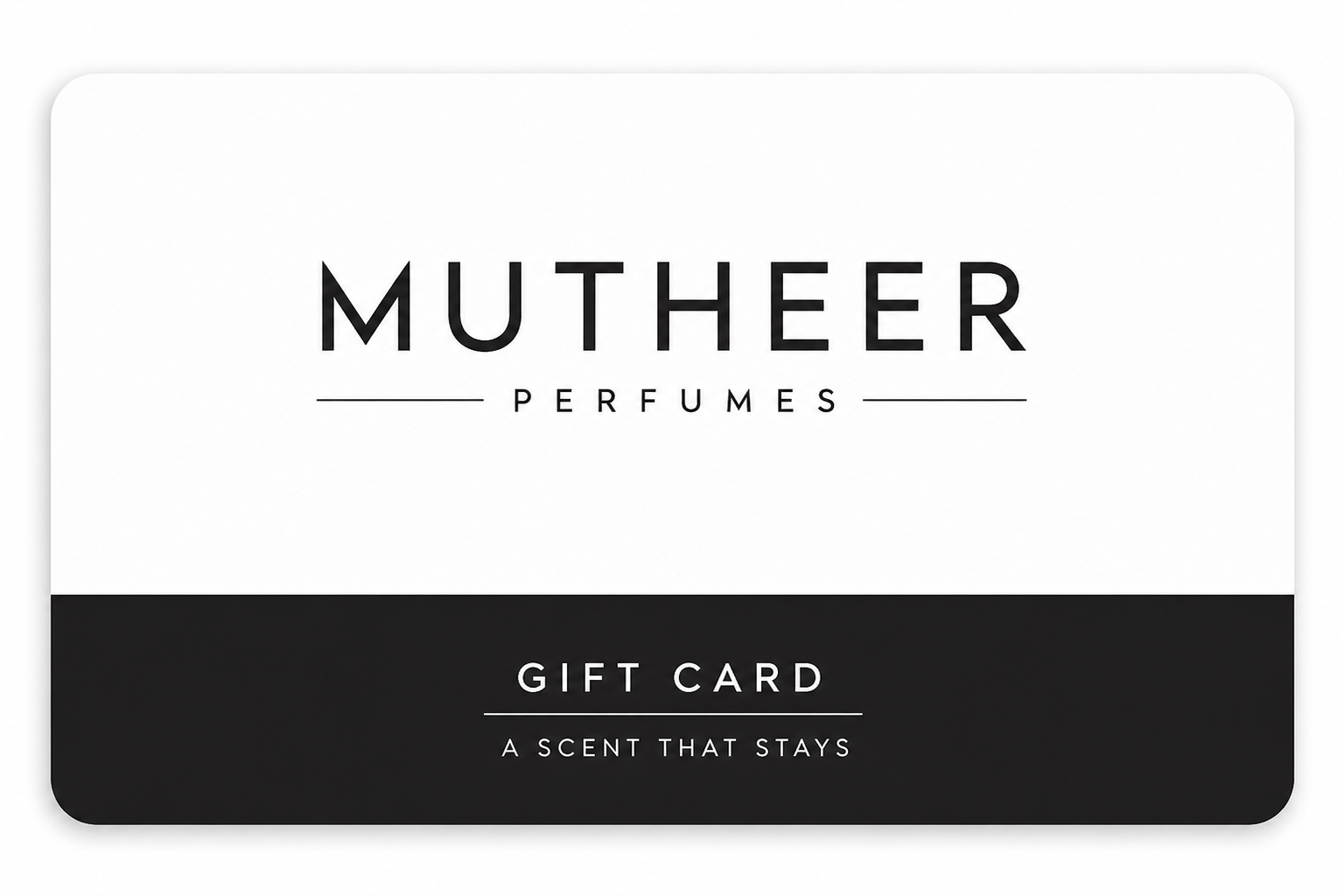 Mutheer Perfumes Gift Card